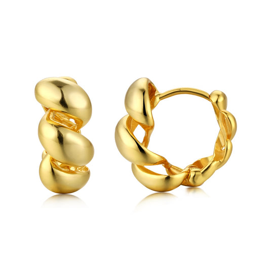 Boucles d'oreilles "Brise d'Or"